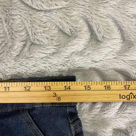 Pastel Jeans Women 11/12 Blue Skinny Raw Hem Distressed Denim Stretch Grunge - Picture 8 of 10